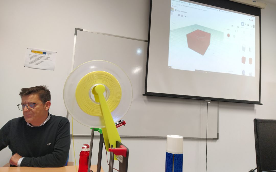 Taller de impresión en 3D para alumnos de 1º de bachillerato
