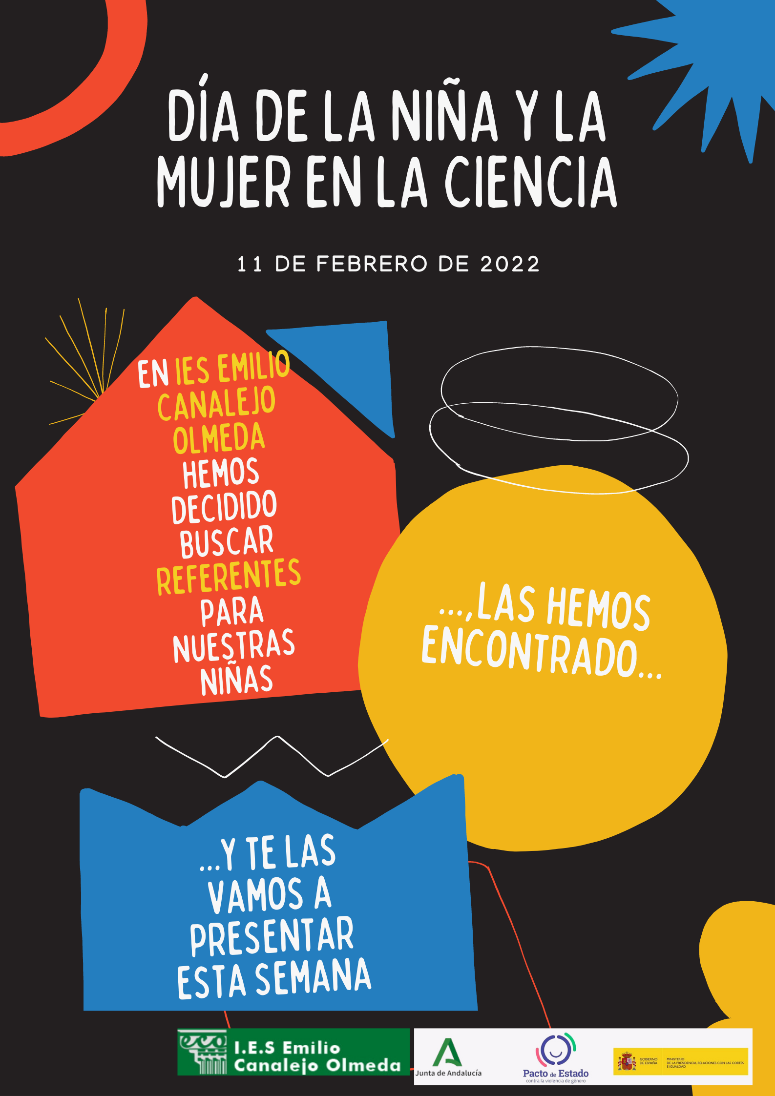 Portada entrevistas Niña y mujer en la ciencia.