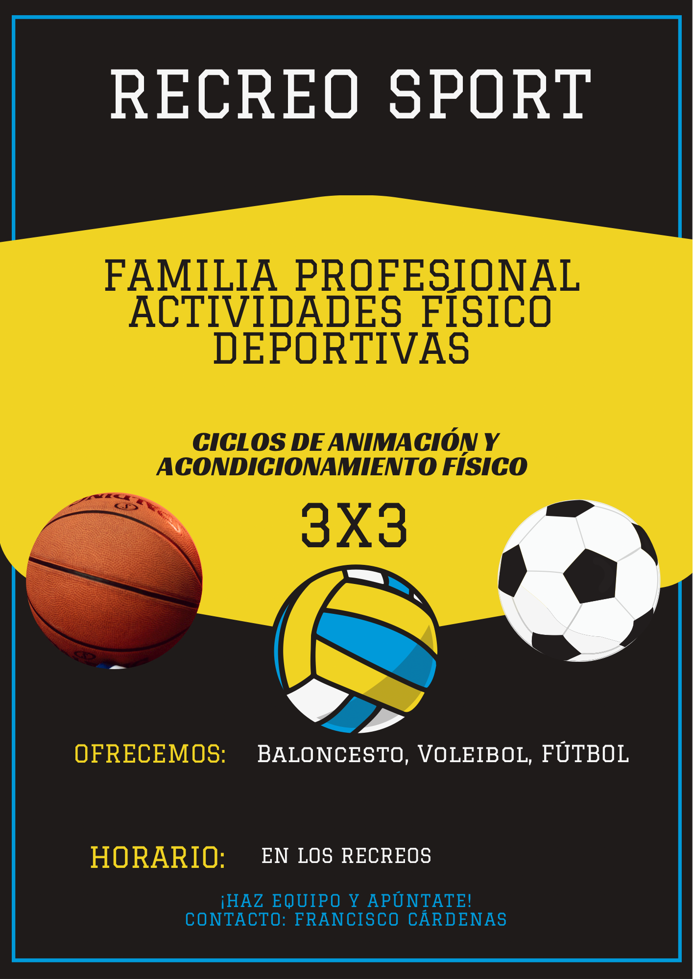 Cartel RecreoSport