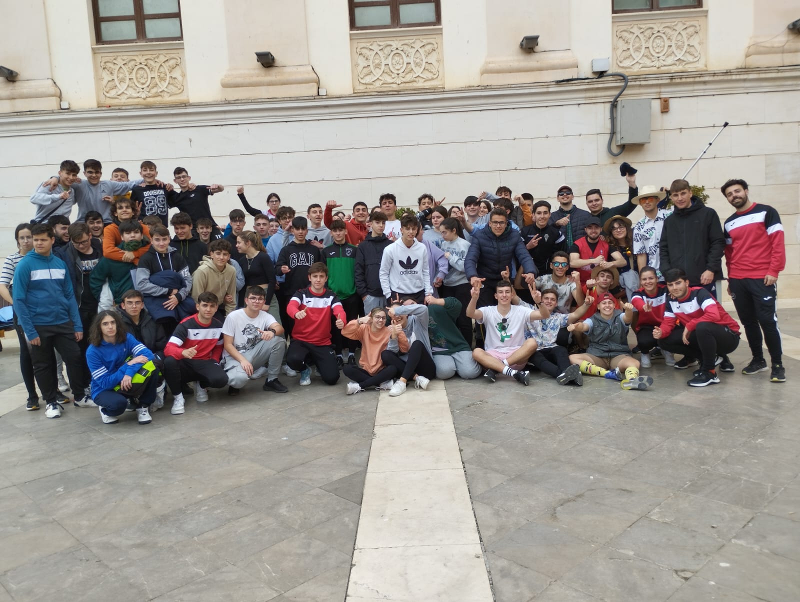 Grupo de la Yincana de Vivir y Sentir el Patrimonio