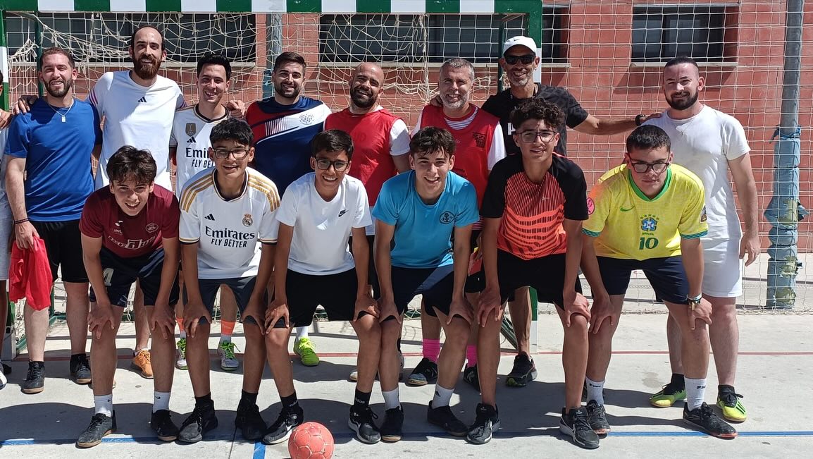 Fotografía del equipo de fútbol