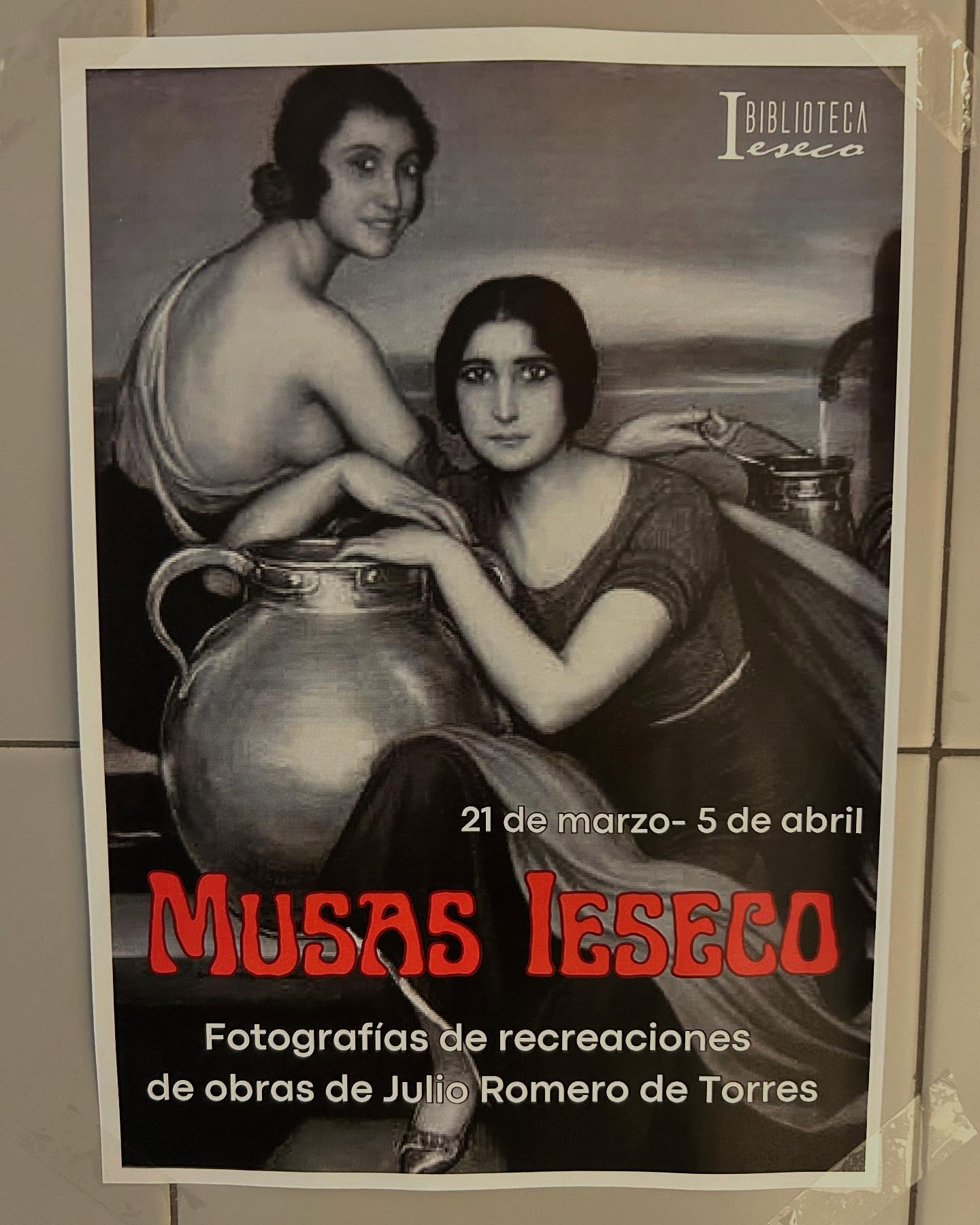 Cartel exposición Julio Romero de Torres